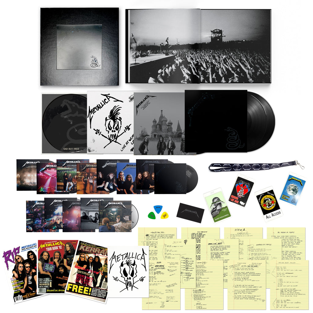 Set　'The　Album'　Box　Crash　Reissue　–　Records　IN　COLLECTION　STORE　ONLY　Metallica　Black