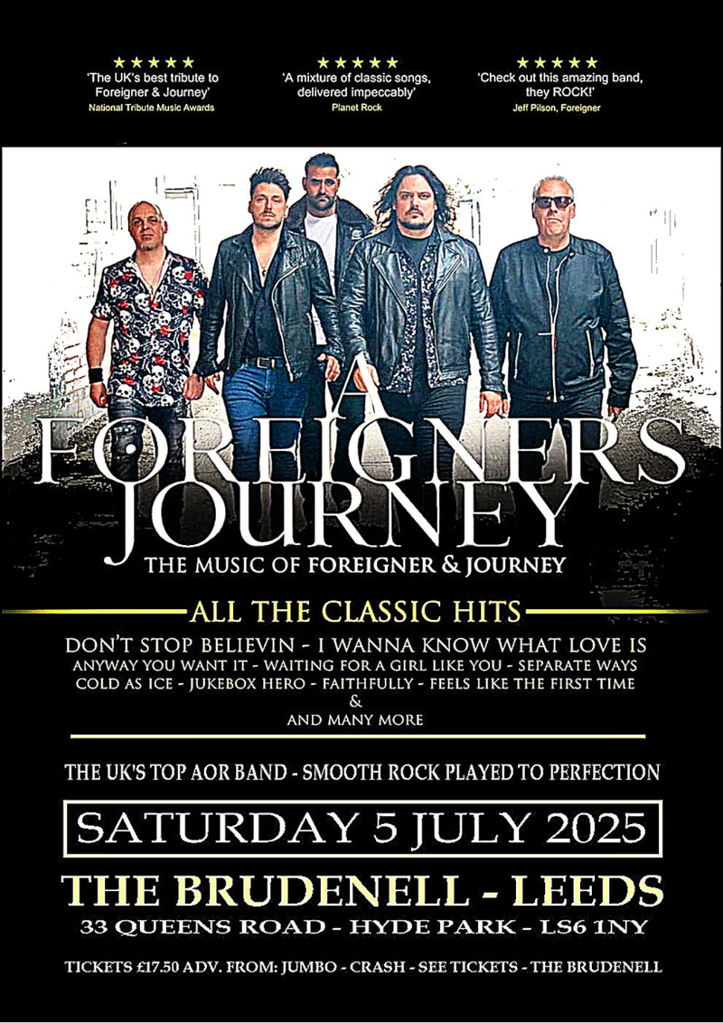 A Foreigner's Journey 05/07/25 @ Brudnell Social Club