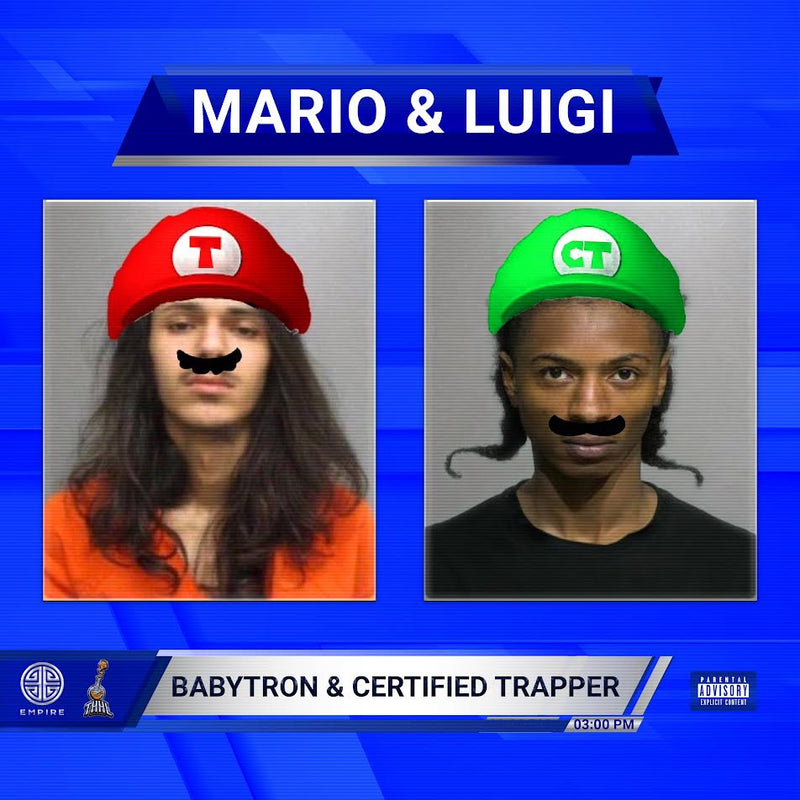 Babytron & Certified Trapper - Mario & Luigi *Pre-Order