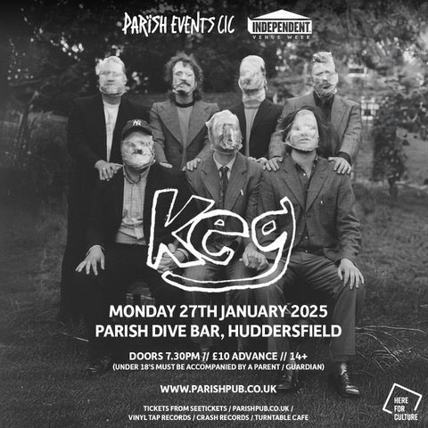 KEG 27/01/25 @ The Parish, Huddersfield