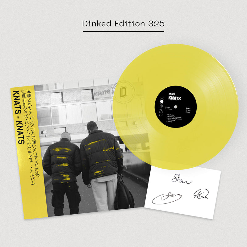 Knats - Knats: Transparent Yellow Vinyl LP + Signed Postcard DINKED EDITION EXCLUSIVE 325 *Pre-Order