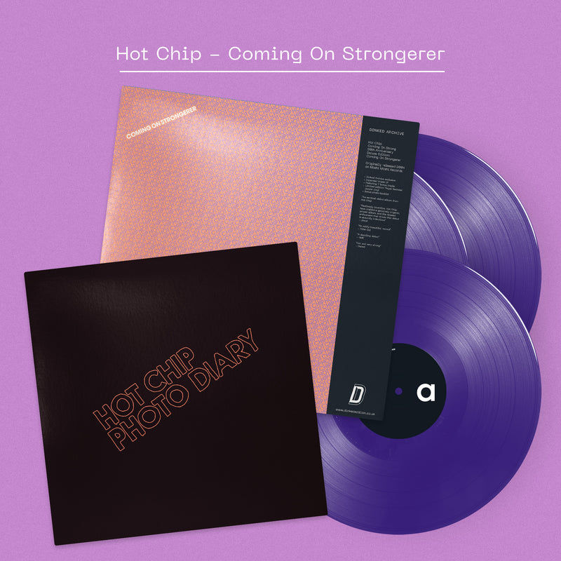 Hot Chip - Coming On Strongerer (20th Anniversary Deluxe Edition): Royal Badness Purple Triple Vinyl LP + Alternative Original Artwork DINKED ARCHIVE EDITION EXCLUSIVE 021