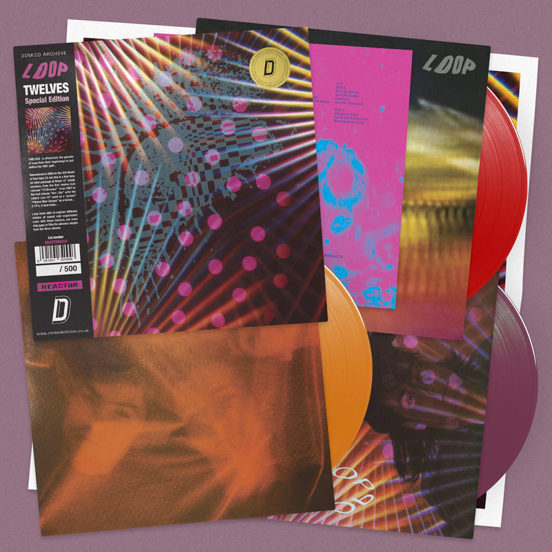 LOOP - TWELVES: Colour Triple Vinyl LP + Signed Print DINKED ARCHIVE EDITION EXCLUSIVE 024 *Pre-Order