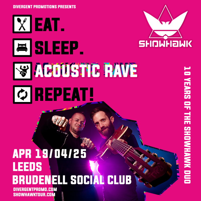 Showhawk Duo 19/04/25 @ Brudenell Social Club