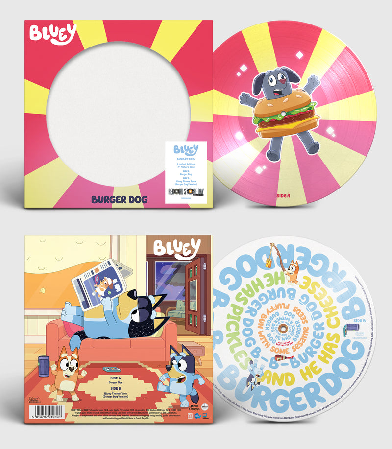 Bluey - Burger Dog / Bluey Theme Tune (Burger Dog Version) - Limited RSD 2025