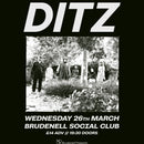 DITZ 26/03/25 @ Brudenell Social Club