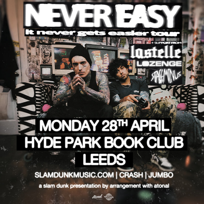 Never Easy 28/04/25 @ Hyde Park Book Club