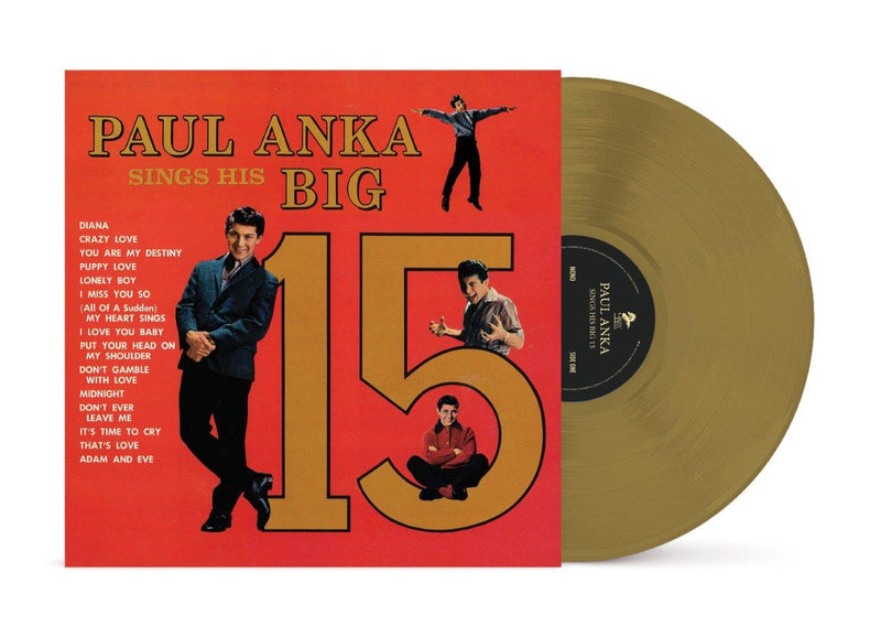 Paul Anka - Paul Anka Sings His Big 15 (Remastered 2024) *Pre-Order