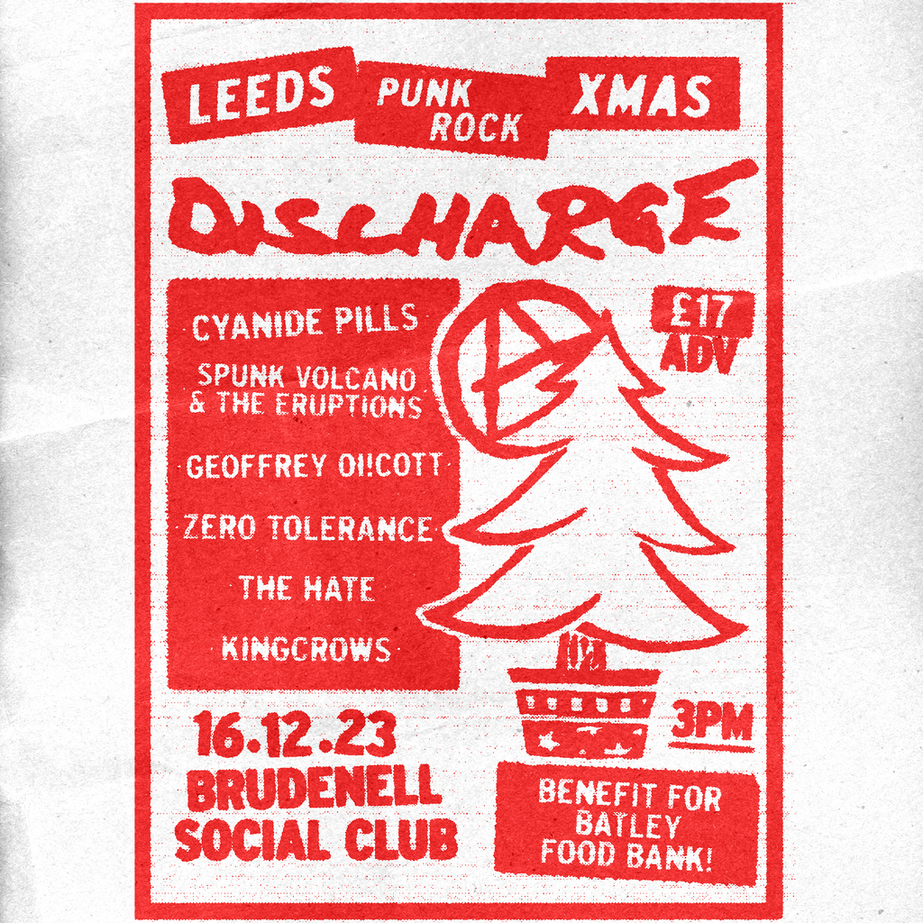 Leeds Punk Rock Xmas 10 16 12 23 Brudenell Social Club Crash Records