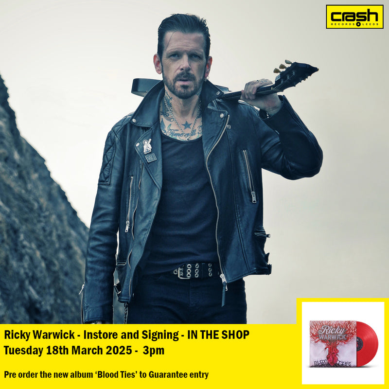 Ricky Warwick - Blood Ties *Pre-Order + INSTORE SESSION