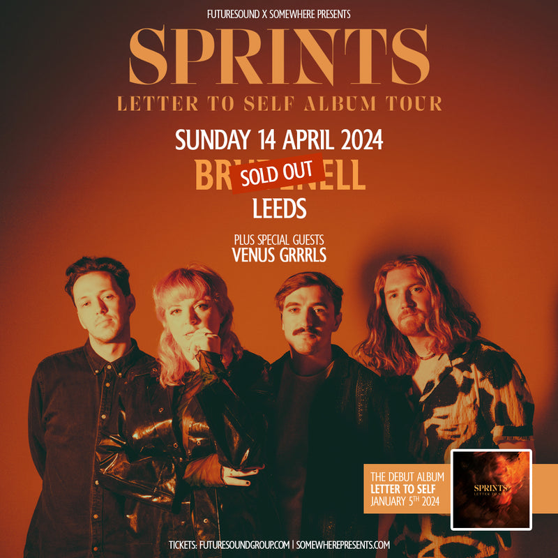 Sprints 14/04/24 @ Brudenell Social Club