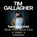 Tim Gallagher 03/06/25 @ Hyde Park Book Club