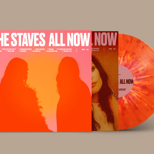 Staves (The) - All Now: “Tangerine Dream” Orange / Pink Splatter 