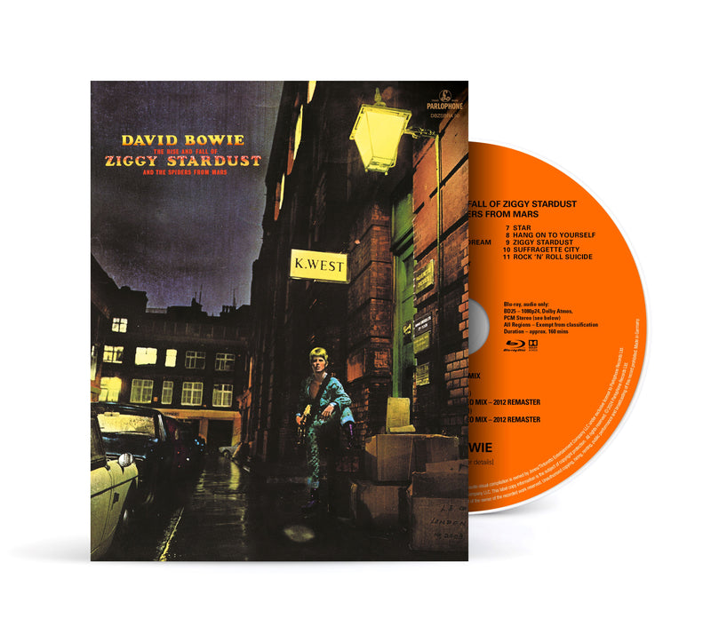 David Bowie - The Rise and Fall of Ziggy Stardust and the Spiders from Mars: Dolby Atmos Blu Ray Audio