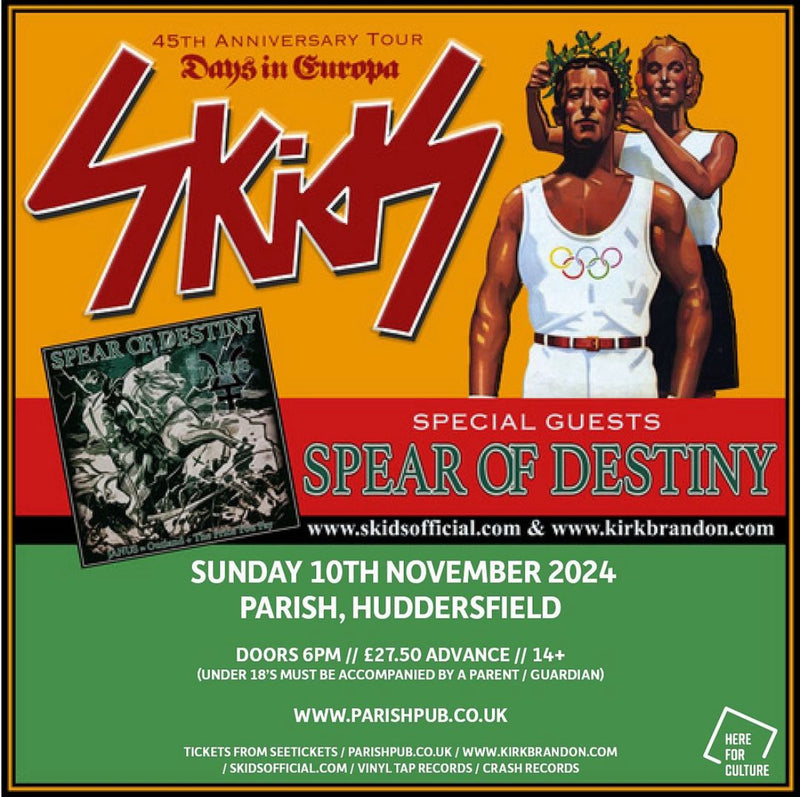 Skids 10/11/24 @ The Parish, Huddersfield