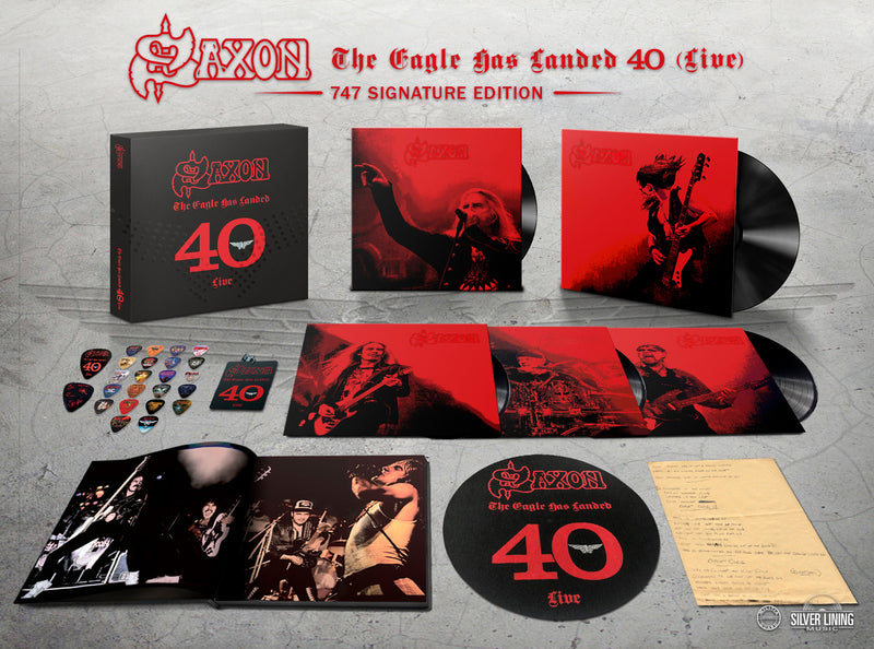 Saxon - The Eagle Has Landed - 747 Signature Edition *Pre-Order