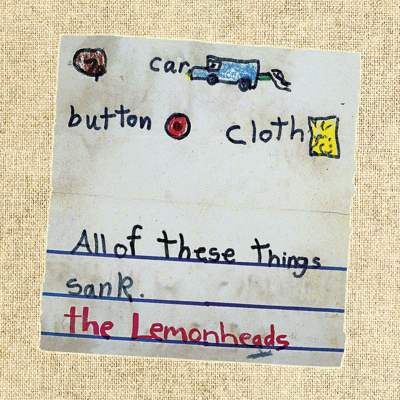 Lemonheads (The) - Car Button Cloth (Deluxe Expanded ‘Clothbound’ Edition) *Pre-Order