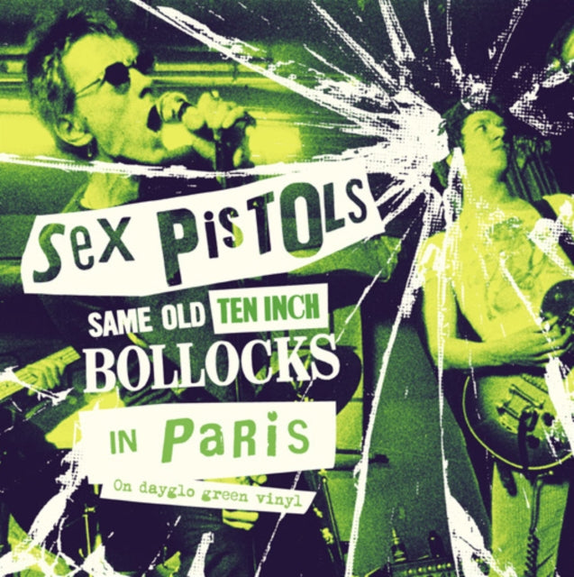 Sex Pistols - Same Old Ten Inch Bollocks - Paris: Limited Double 10" Green Vinyl