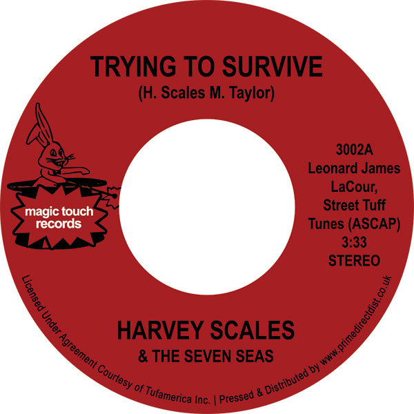 Harvey Scales & Seven Seas (The) - Trying To Survive (7" Mix) / Bump Your Thang (7" Mix) - Limited RSD 2023