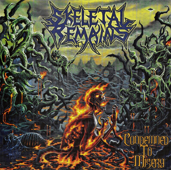 Skeletal Remains - Condemned To Misery: 2021 Reissue Vinyl LP