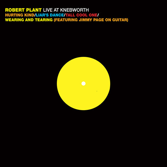 Robert Plant  - Live At Knebworth: 12" Vinyl Limited RSD 2021