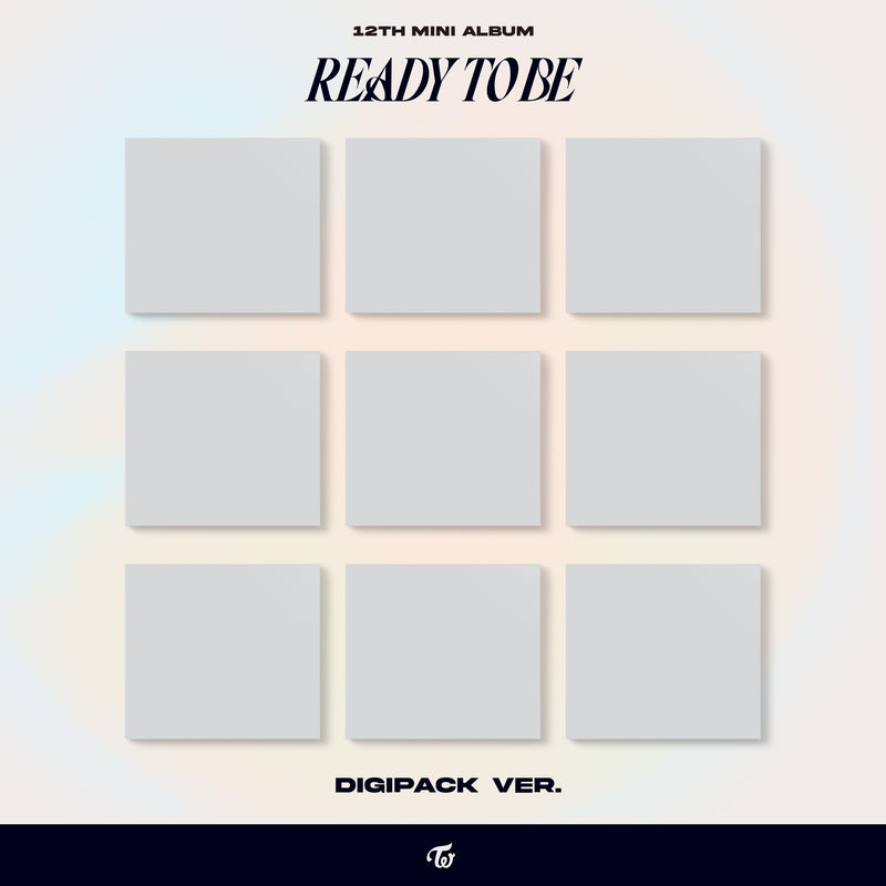 TWICE - READY TO BE (Digipack Version.)