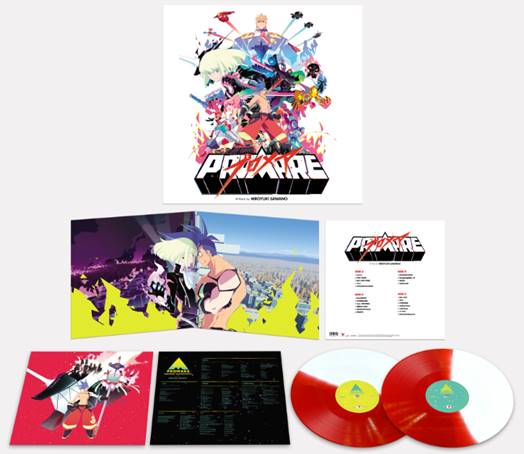 Promare - Original Soundtrack: White & Red Double Vinyl LP