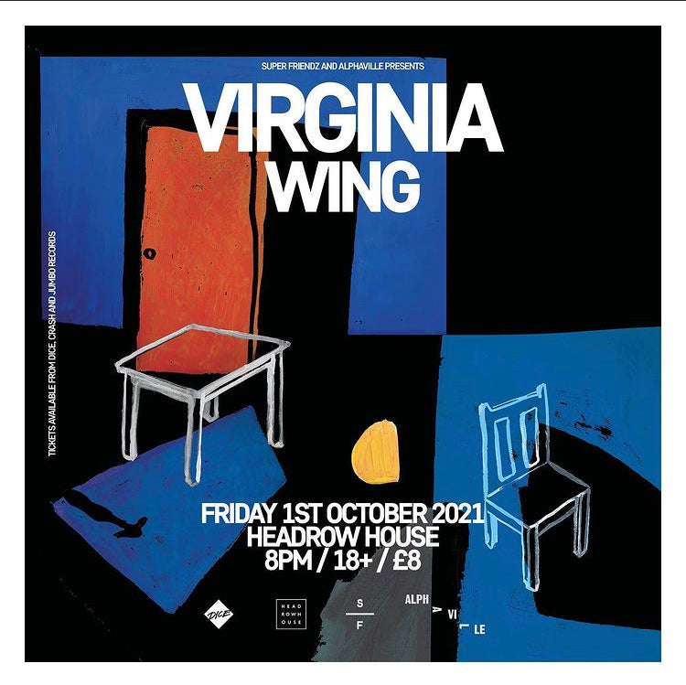 Virginia Wing 01/10/21 @ Headrow House **Cancelled